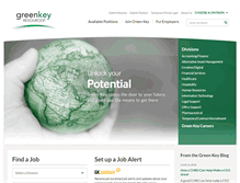 Tablet Screenshot of greenkeyllc.com